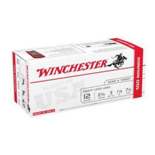 Winchester USA Game & Target 12 Gauge 100 Round Pack