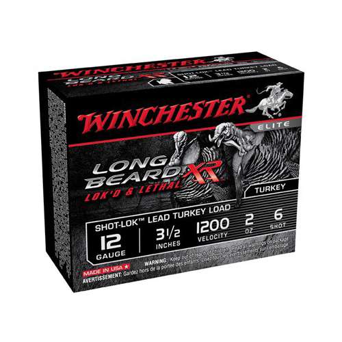 Winchester Long Beard XR 12ga 3-1/2" 2oz #6 10/bx