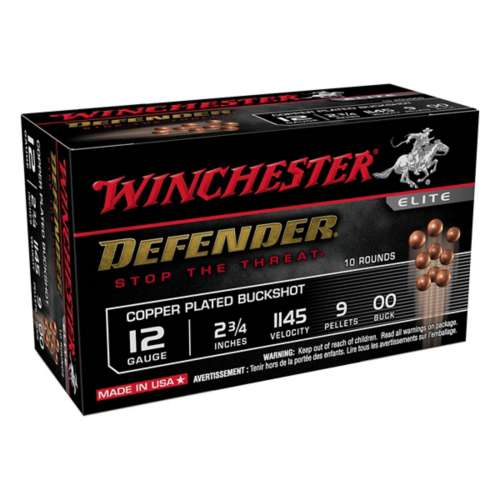 Winchester Elite Defender Buckshot Shotshells