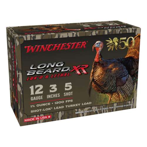 Winchester Elite Long Beard XR Turkey 12 Gauge  Shotshells NWTF Edition