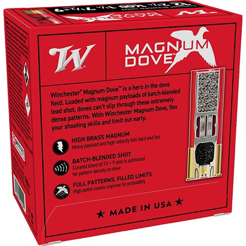 Winchester Magnum Dove 12 Gauge Shotshells