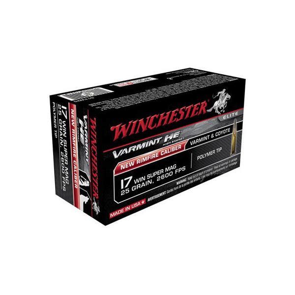 WINCHESTER Varmint HE Polymer Tip Rimfire Ammunition