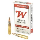 Winchester USA M855 Green Tip Steel Core Ammunition 5.56x45mm NATO Rifle Ammunition 20 Round Box
