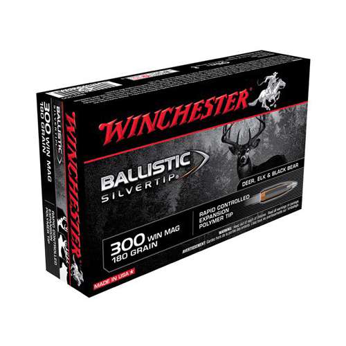 Winchester Ballistic Silvertip Rifle Ammunition 20 Round Box