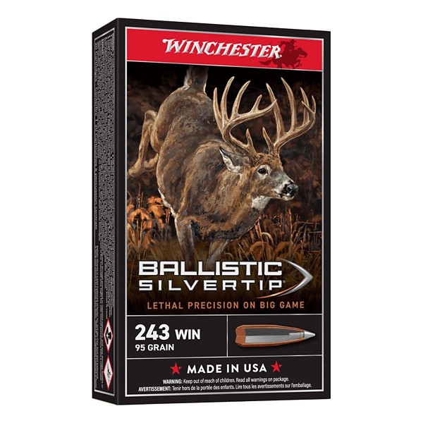 WINCHESTER Ballistic Silvertip Centerfire Rifle Ammunition