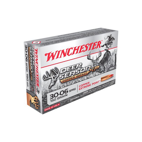 WINCHESTER Deer Season XP Copper Impact Lead Free Rifle Ammunition