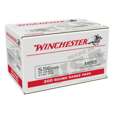 Winchester USA Target Rifle Ammunition 200 Round Box