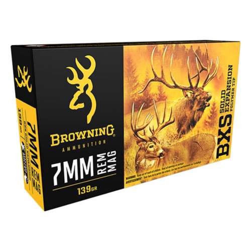Browning BXS Solid Expansion Rifle Ammunition 20 Round Box
