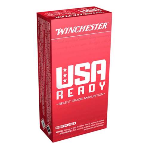 Winchester USA Ready Select Grade Pistol Ammunition 50 Round Box
