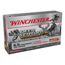 Winchester Deer Season XP Copper Impact Lead Free Rifle Ammunition 20 Round Box