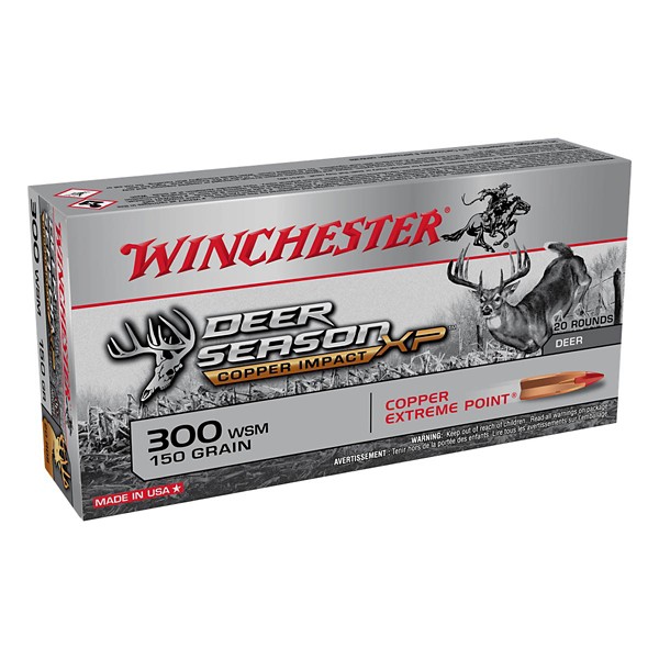 WINCHESTER Deer Season XP Copper Impact Lead Free Rifle Ammunition