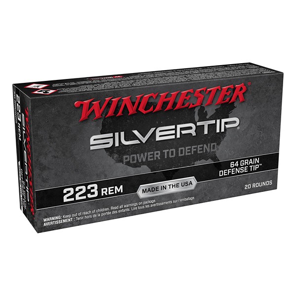 Winchester Silvertip Centerfire Rifle Ammunition 20 Round Box product image