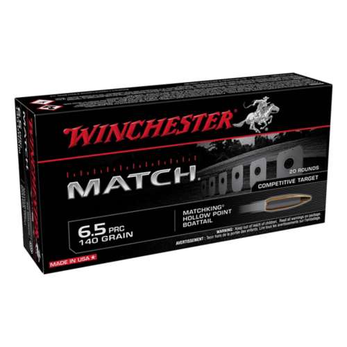 Winchester Match Competitive Target Rifle Ammunition 20 Round Box