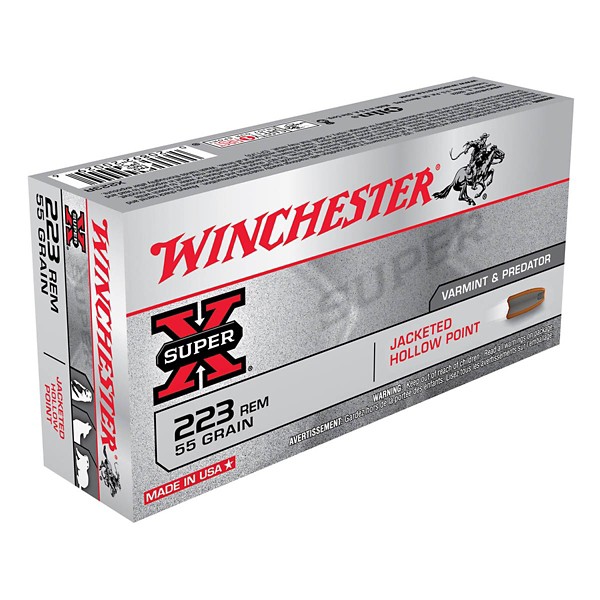 Winchester Super-X Jacketed Hollow Point Rifle Ammunition 20 Round Box product image