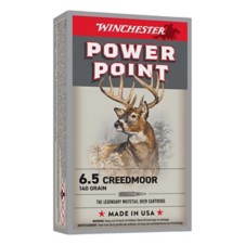 Federal Power Shok 6.5 Creedmoor Rifle Ammunition 20 Round Box