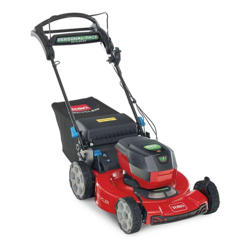 Toro Recycler 22 in. 60 V Battery Personal Pace Auto-Drive Self-Propelled Electric Lawn Mower with Smart Stow