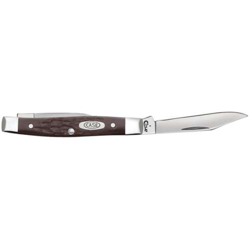 Case Knives Brown Synthetic Small Pen Pocket Knife
