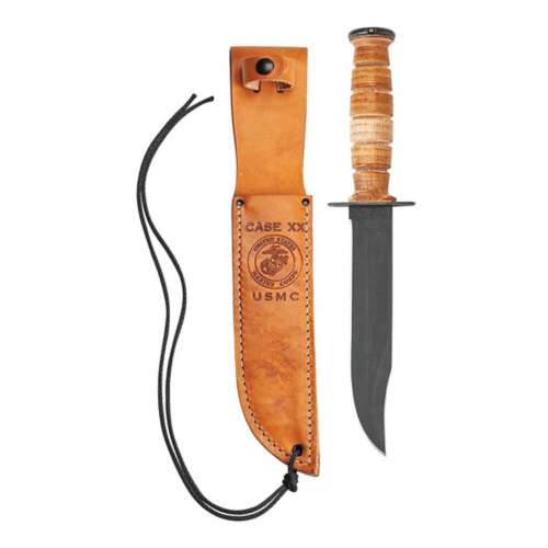 Case Knives Grooved Leather USMC® | SCHEELS.com