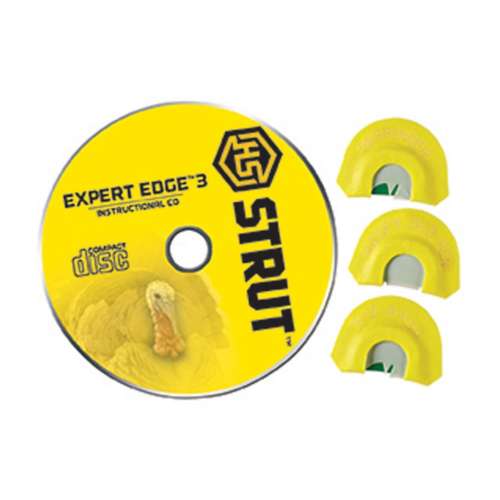 HS Strut Expert Edge 3 Diaphragm Turkey Call CD Combo Pack