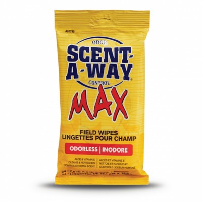 Scent-A-Way Max Field Wipes