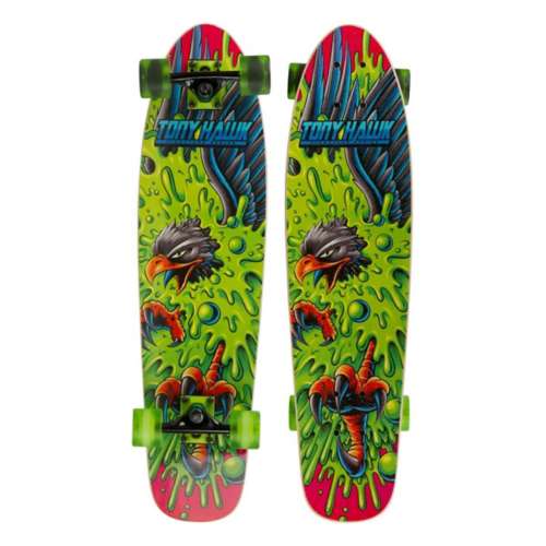 Tony Hawk Green Slime 31x7.5 Cruiser Skateboard