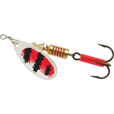 Silver/Red Black Stripe