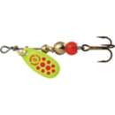 Chartreuse/Red Dots