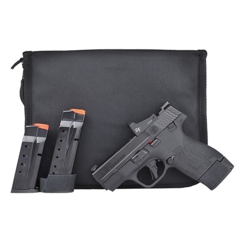 Smith & Wesson M&P9 Shield Plus Optic Ready Pistol With Crimson Trace CTS-1500 Red Dot