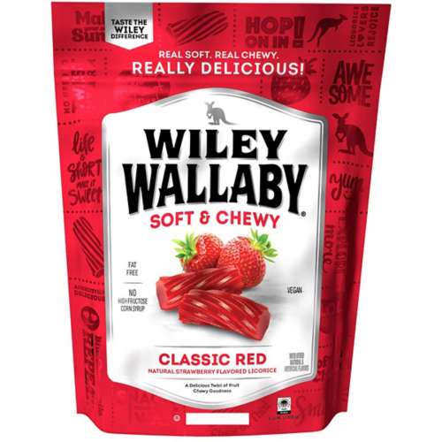 Wiley Wallaby Classic Red Licorice 7.05oz