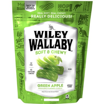 Wiley Wallaby Green Apple Licorice 7.05oz