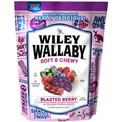 Wiley Wallaby Blasted Berry Licorice 7.05oz