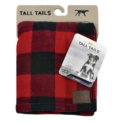 Tall Tails Hunter's Plaid Fleece Dog Blanket