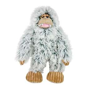 KONG Holiday Frizzles Yeti Dog Toy, Medium