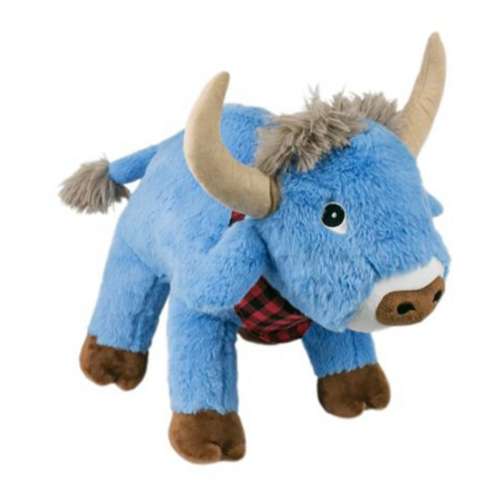 Tall Tails Crunch Blue Ox Dog Toy