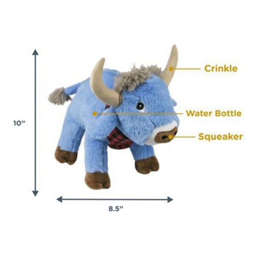 Tall Tails Crunch Blue Ox Dog Toy - Primary Image