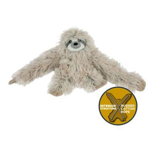 Tall Tails Rope Body Sloth Dog Toy