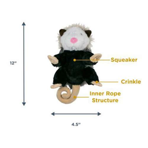 Tall Tails Rope Body Possum Dog Toy