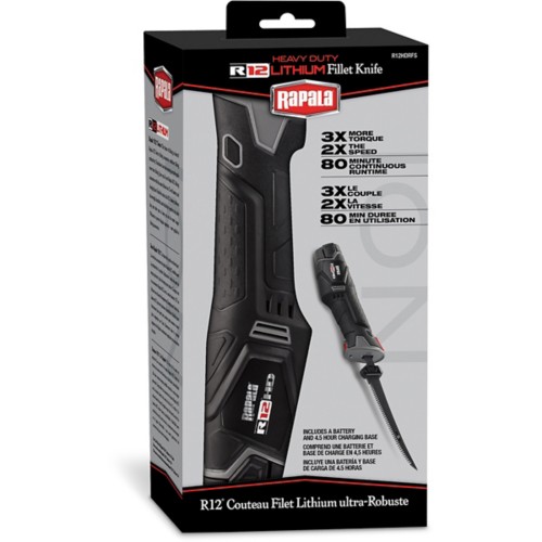 Rapala R12 Heavy Duty Lithium Electric Fillet Knife