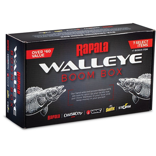 RAPALA Walleye Boom Box Lure Kit