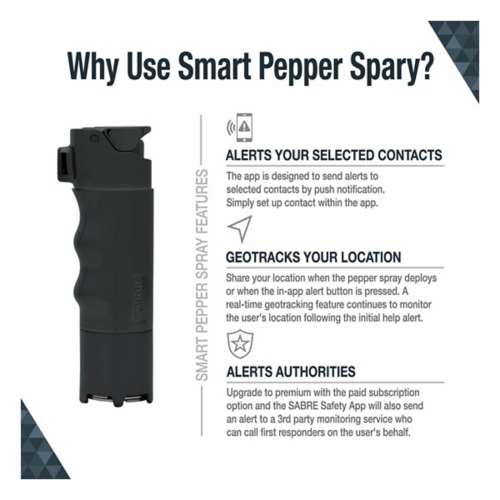 SABRE SMART Bluetooth Pepper Spray