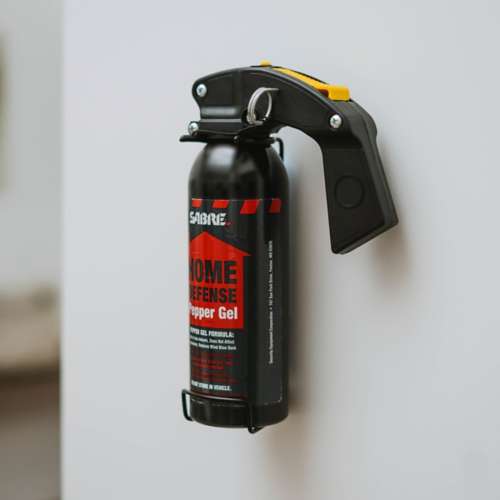 Sabre Home Defense Pepper Gel with Wall Mount
