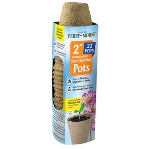Ferry-Morse 23 Cells 2 in x 2.25 in Seed Starter Peat Pot 23 Pack