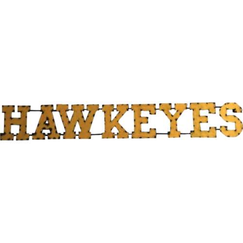 LRT Sales Iowa Hawkeyes 62"x9" Recycled Sign