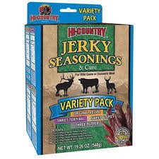 Hi-Country Jerky Seasonings Variety Pack