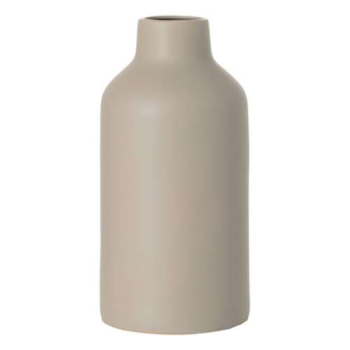 Sullivans Large Matte Grey Bottle Vase