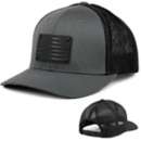 Union Standard Supply American Flag Trucker Black Patch Snapback Hat