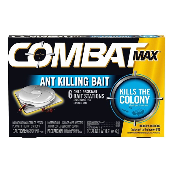 Combat Max Ant Bait Station 6 pk - Combat