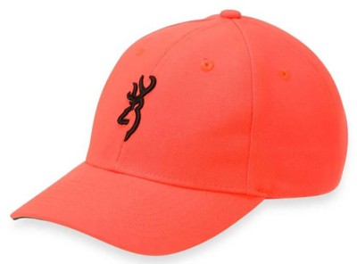 Youth Boys' Browning Blaze Orange Adjustable Hat