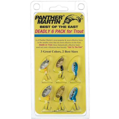 Panther Martin Deadly 6 Pack for Trout