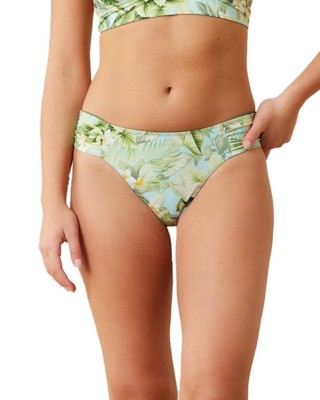 Women's tommy Low Bahama Paradise Fronds Reversible Hipster Swim Bottoms